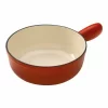 Kuhn Rikon Caquelon Induktion Gusseisen Rot 24cm 11