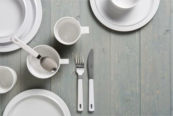 Großhandel 😀 Mepal Besteckset 3-teilig – Weiß 🤩 3