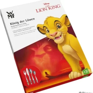 Neu 🤩 WMF König Der Löwen Kinderbesteck Set 4-teilig 🎉 24