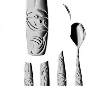 WMF Faultier Kinderbesteck Set 4-teilig 9
