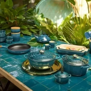 Budget 🔥 Le Creuset Grillpfanne Signature Quadratisch In Deep Teal ✨ 7