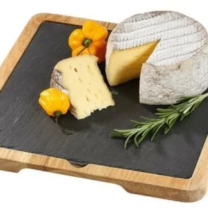 Cilio Servierbrett Mit Schieferplatte Formaggio, Quadratisch 6