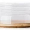Continenta Käseglocke/ Salatschale Flach, 2-teilig ø 20,5 Cm/ 11 Cm 22