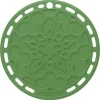 Le Creuset Silikonuntersetzer Tradition In Bamboo Green 8