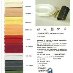Schlitzer Leinen Tischdecke Domaine In Weiß 170 X 220 Cm 6
