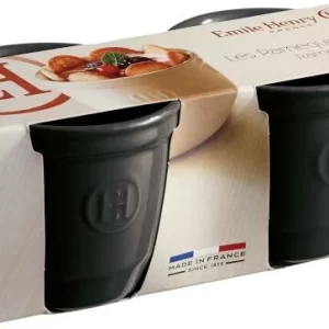 Coupon 🧨 Emile Henry Töpfchen Nr. 8 In Fusain, 2er Set 🎁 8