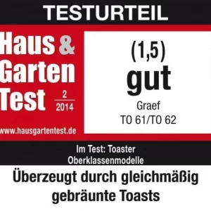 Graef Toaster TO 63 In Rot 27