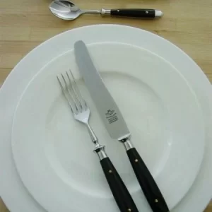 Eichenlaub Fischgabel Aus Ebenholz 6